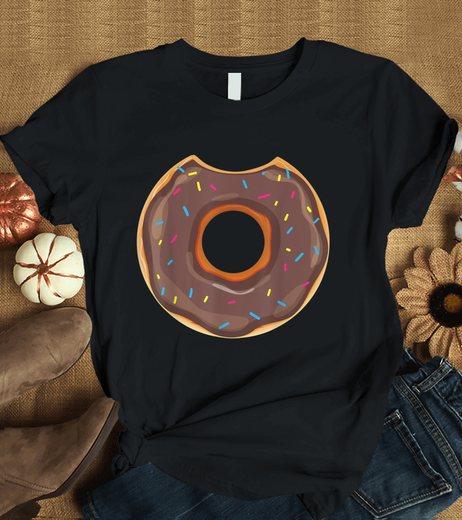 Cool Halloween Donut Candy Food Costume T-Shirt