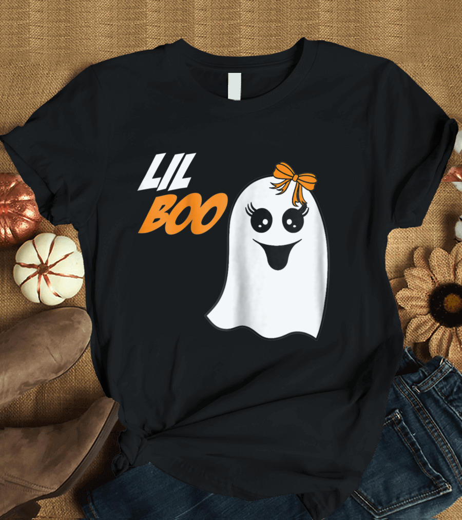 Lil Boo Halloween Sorority Big Little Sister Gbig T-Shirt