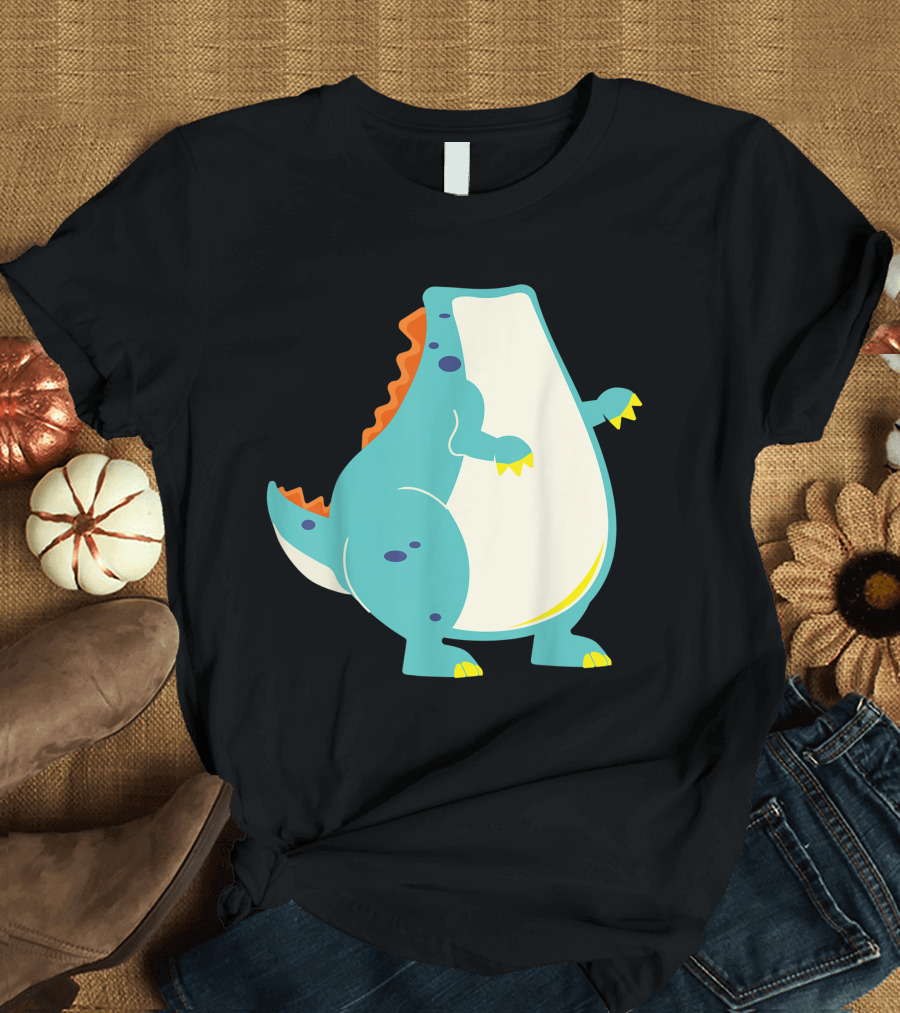 Funny Dinosaur Costume Halloween Easy DIY T-Shirt