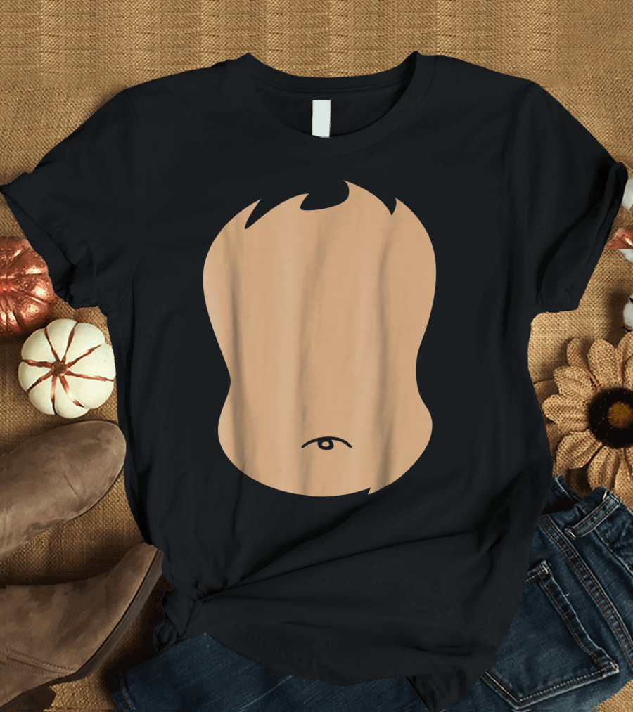 Monkey Or Bear Costume Minimalist Halloween Cute Adults T-Shirt