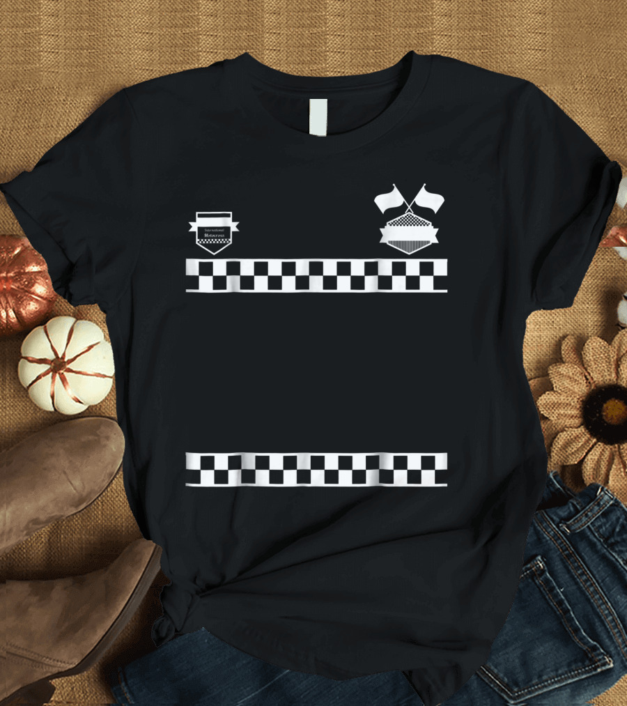 International Raceway Race Car Driver Racer Kids T-Shirt