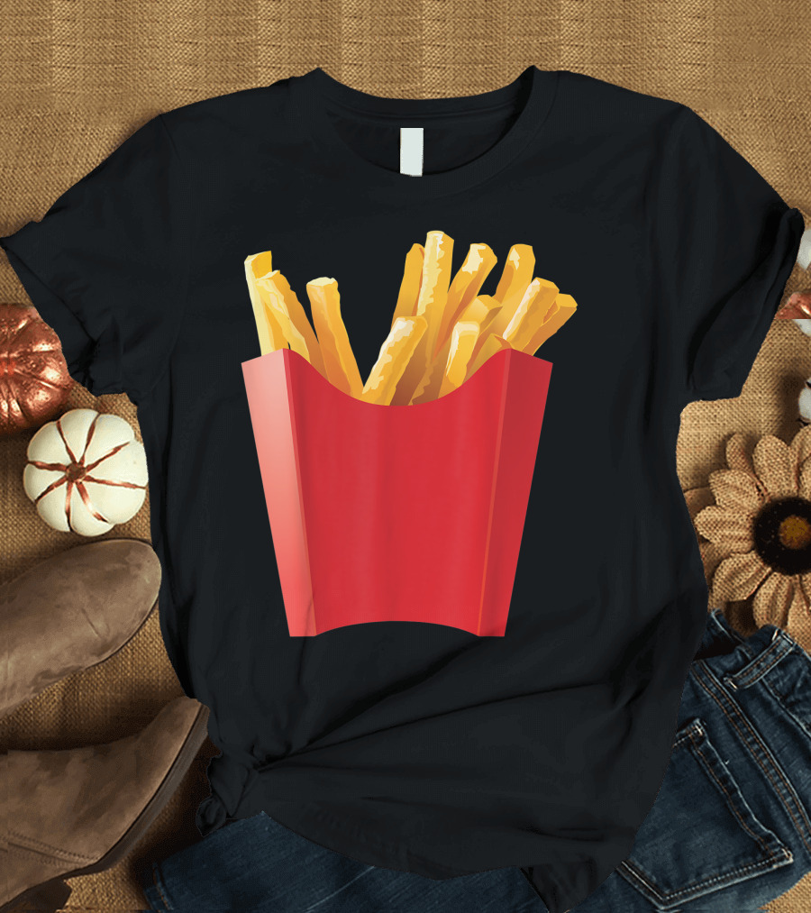 Giant French Fries Makes A Great Snack Box T-Shirt