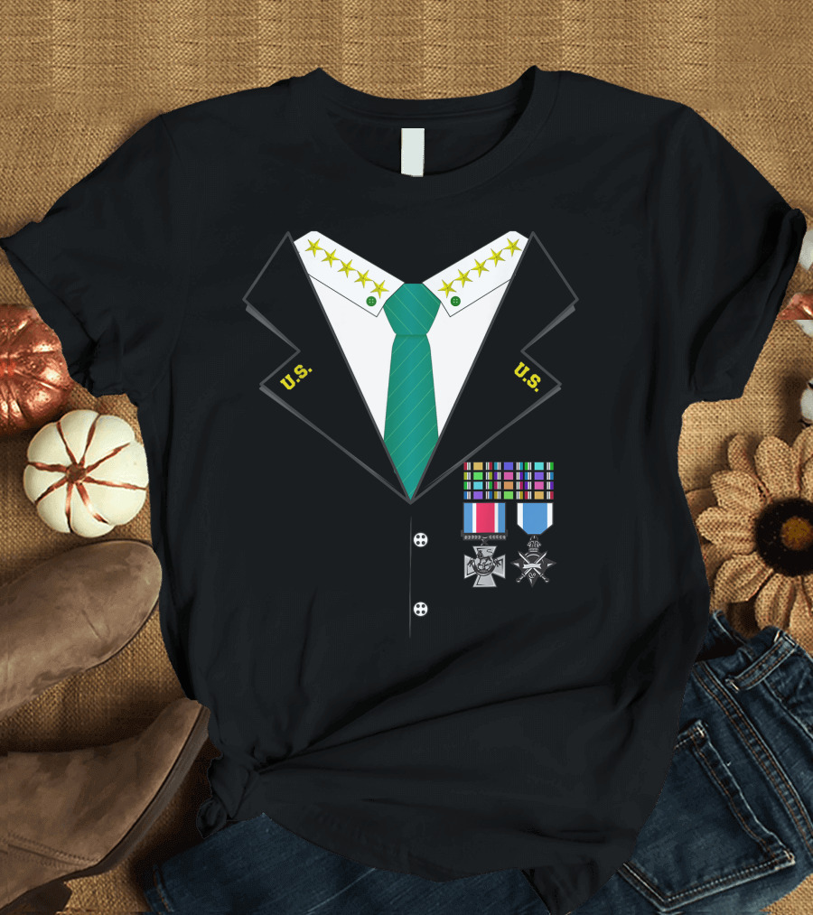 U.S. Military 5 Star General Medal Decorations T-Shirt