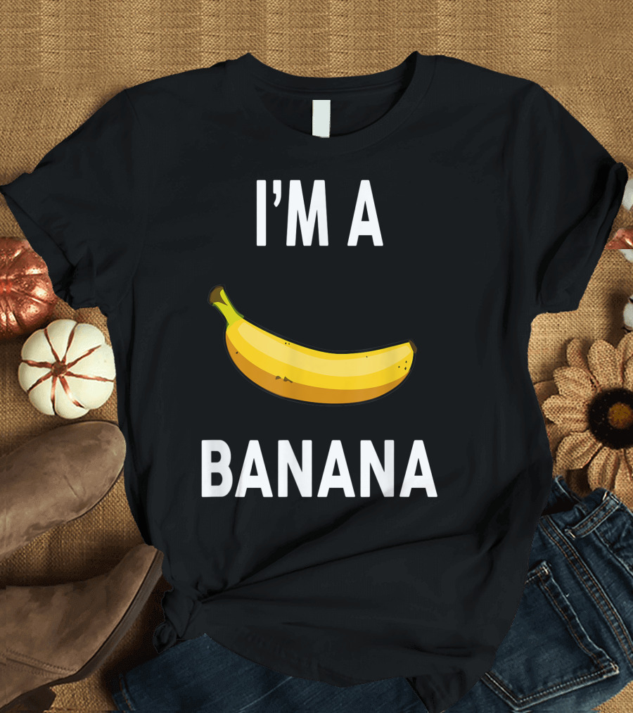 I'm A Banana Halloween Food Costume I'm A Banana T-Shirt
