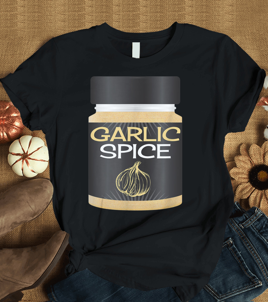 Garlic Spice Rack Girls Jar T-Shirt