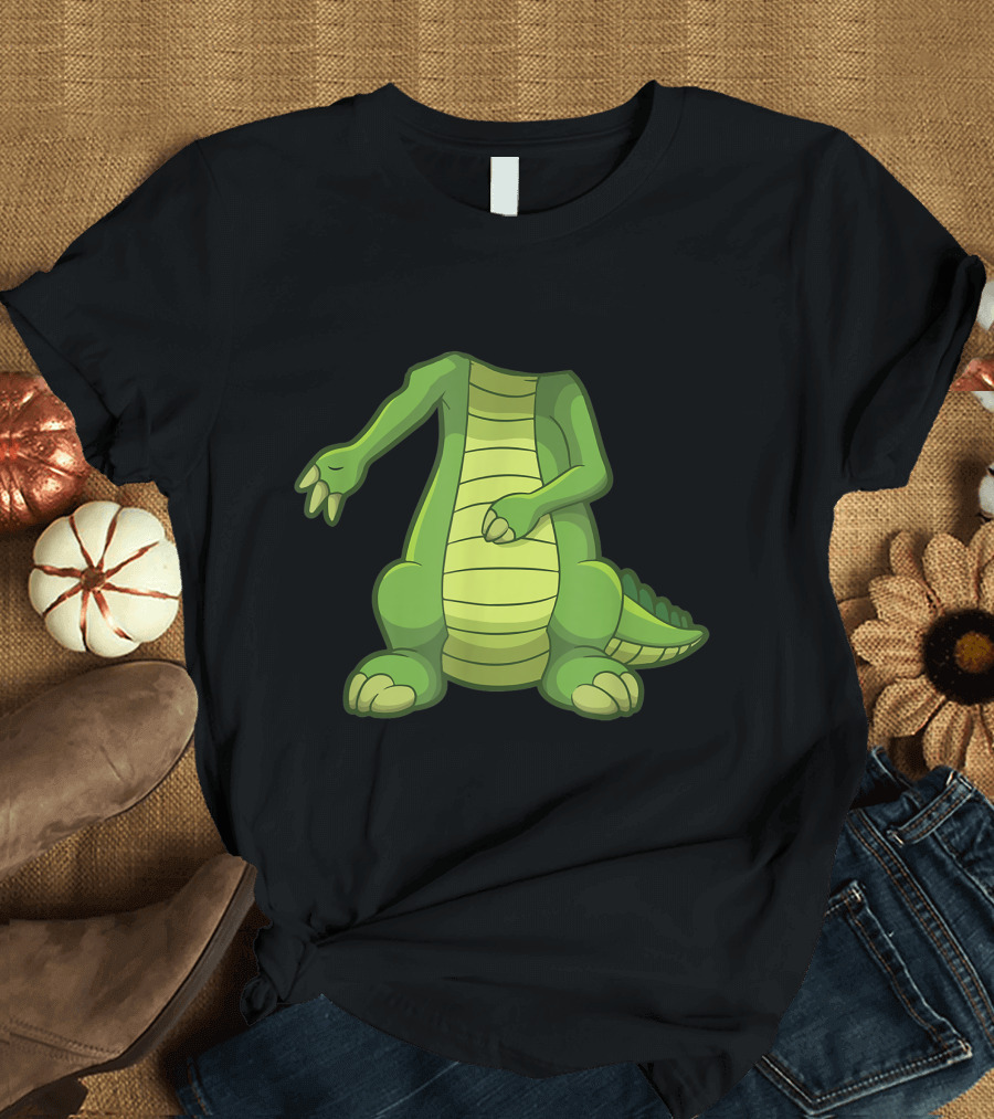 Easy Headless Crocodile Halloween T-Shirt