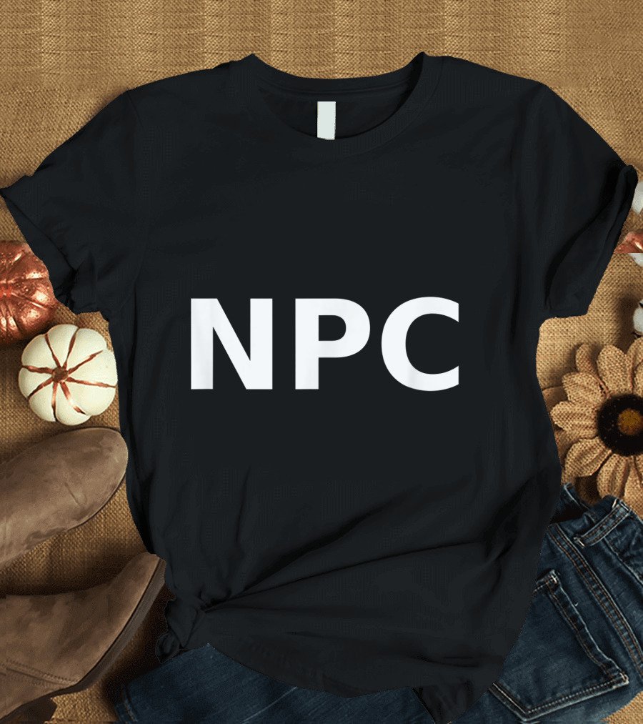 Npc Board Games Role Playing Halloween Larp Rpg Gaming T-Shirt