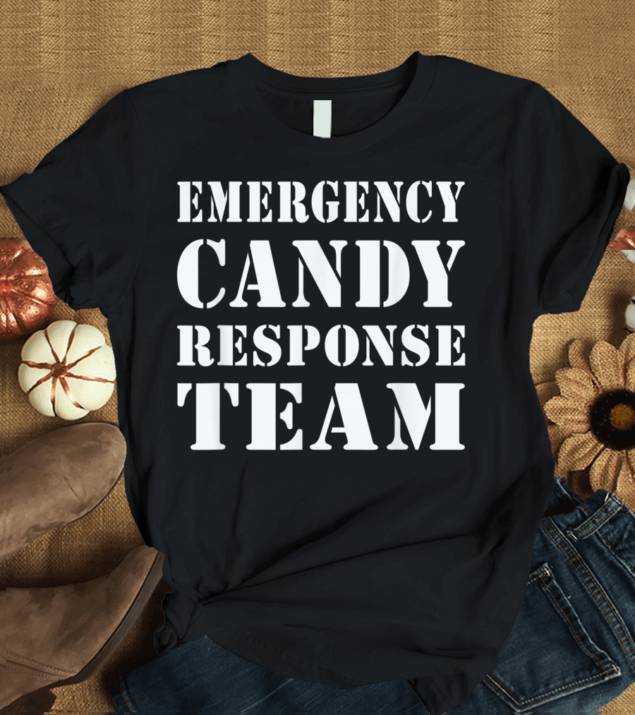 Emergency Candy Response Team Halloween Fun T-Shirt