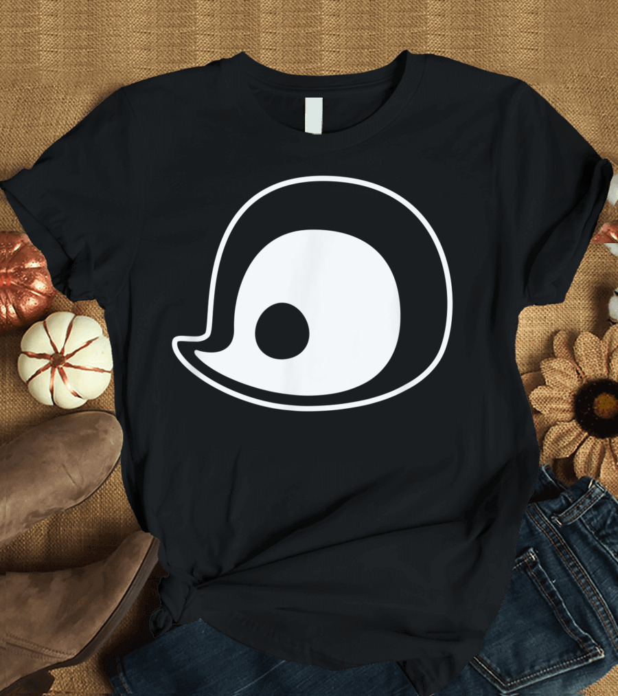 Kawaii Bird Skull X Ray Pastel Goth Cute Spooky Halloween Pac-Man Ghost T-Shirt