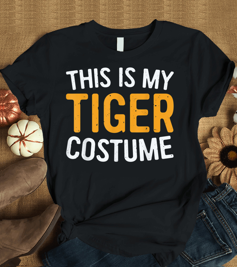 This Is My Tiger Costume T-Shirt