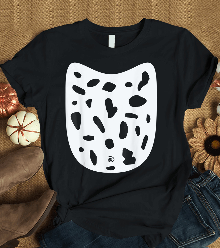 Dalmatian Belly Halloween Costume Animal T-Shirt