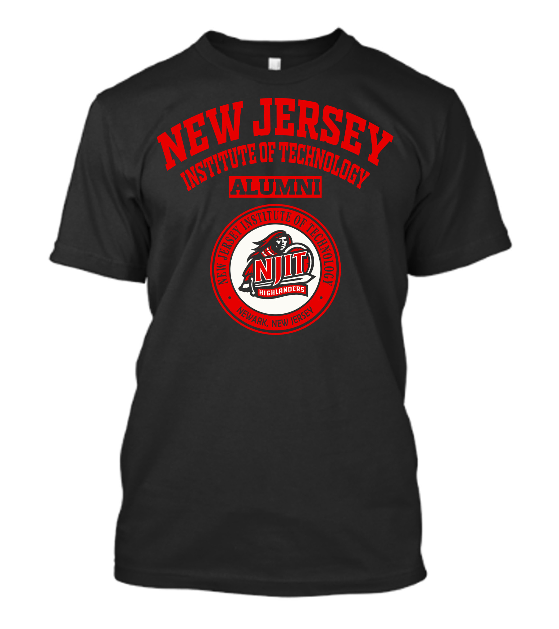 New Jersey Institute Of Technology Alumni NJIT Highlanders Newark New Jersey T-Shirt