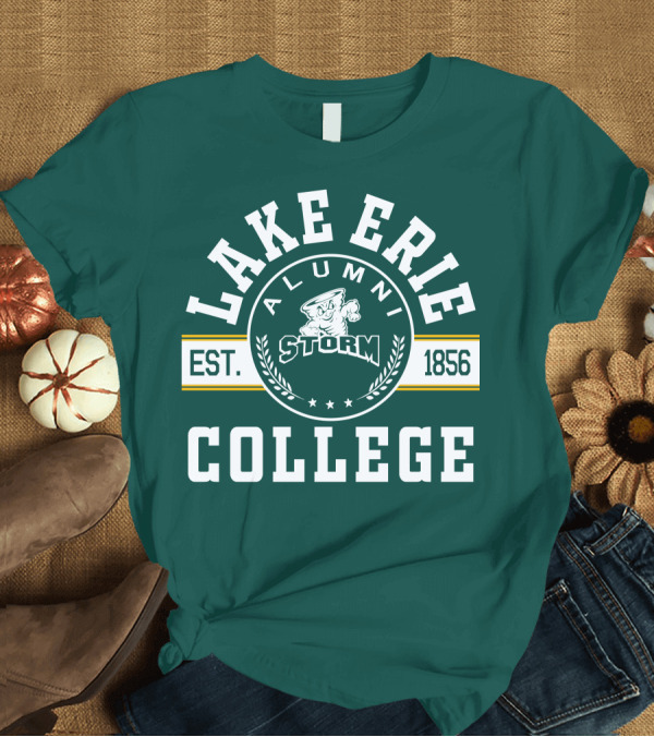 T-Shirt: Lake Erie College Alumni Storm Est. 1856 T-Shirt Lake Erie College Alumni Storm Est. 1856 T-Shirt