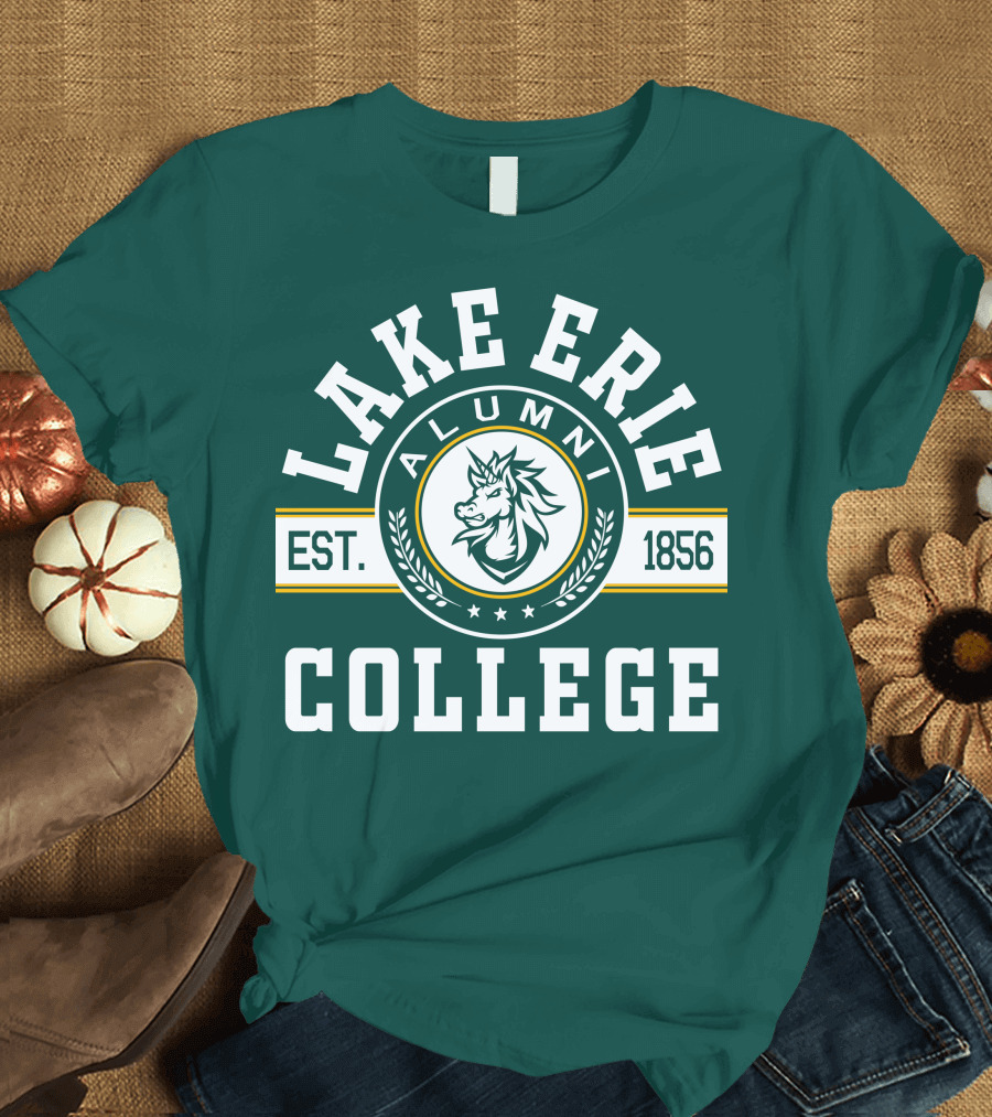 Lake Erie College Alumni Unicorns Est. 1856 T-Shirt