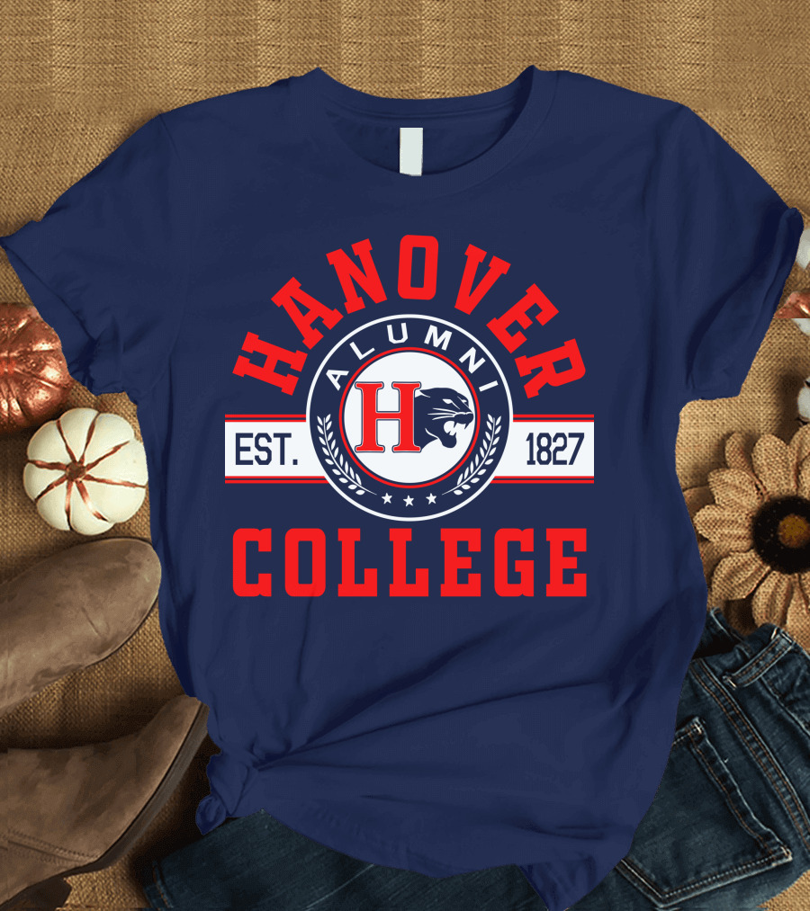 Hanover College Alumni Est. 1827 Panther T-Shirt