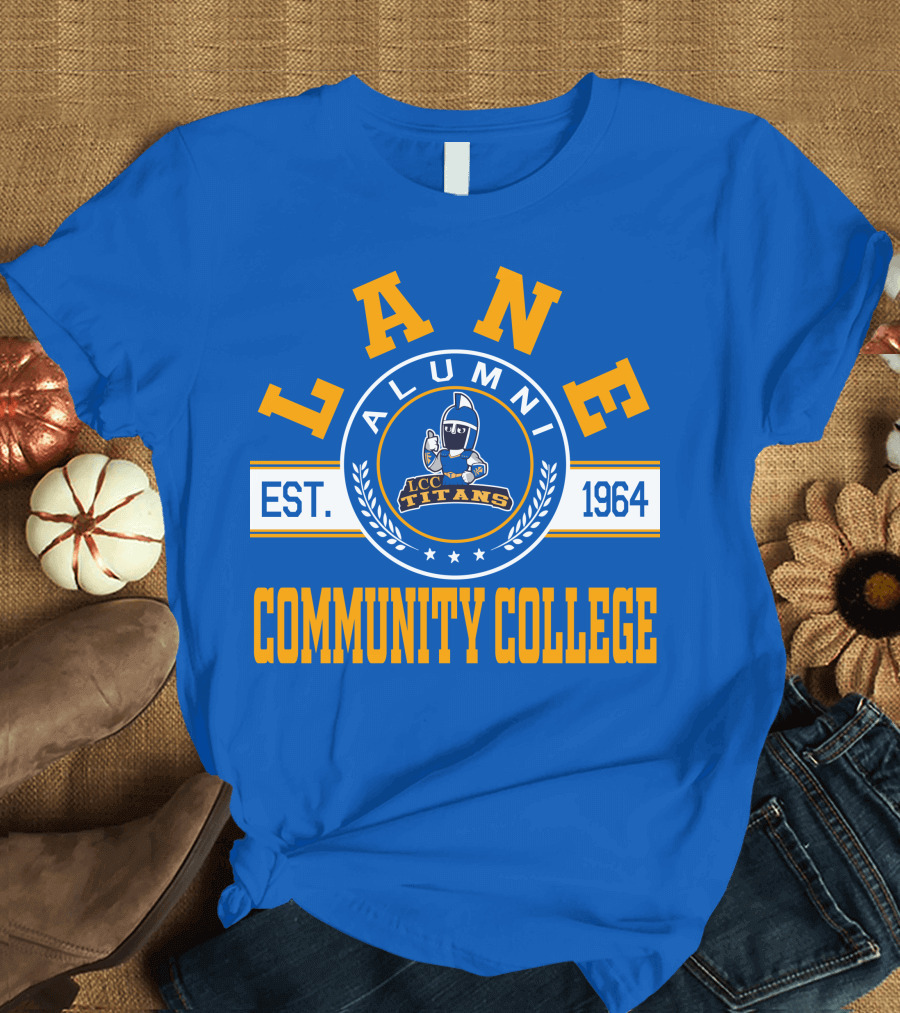 Lane Community College Alumni EST 1964 LCC Titans T-Shirt