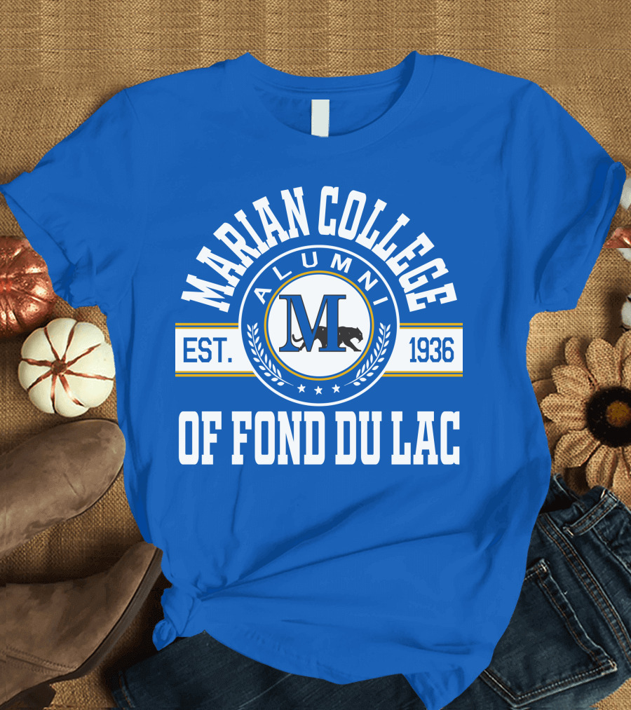 Marian College of Fond du Lac Alumni Est. 1936 M T-Shirt