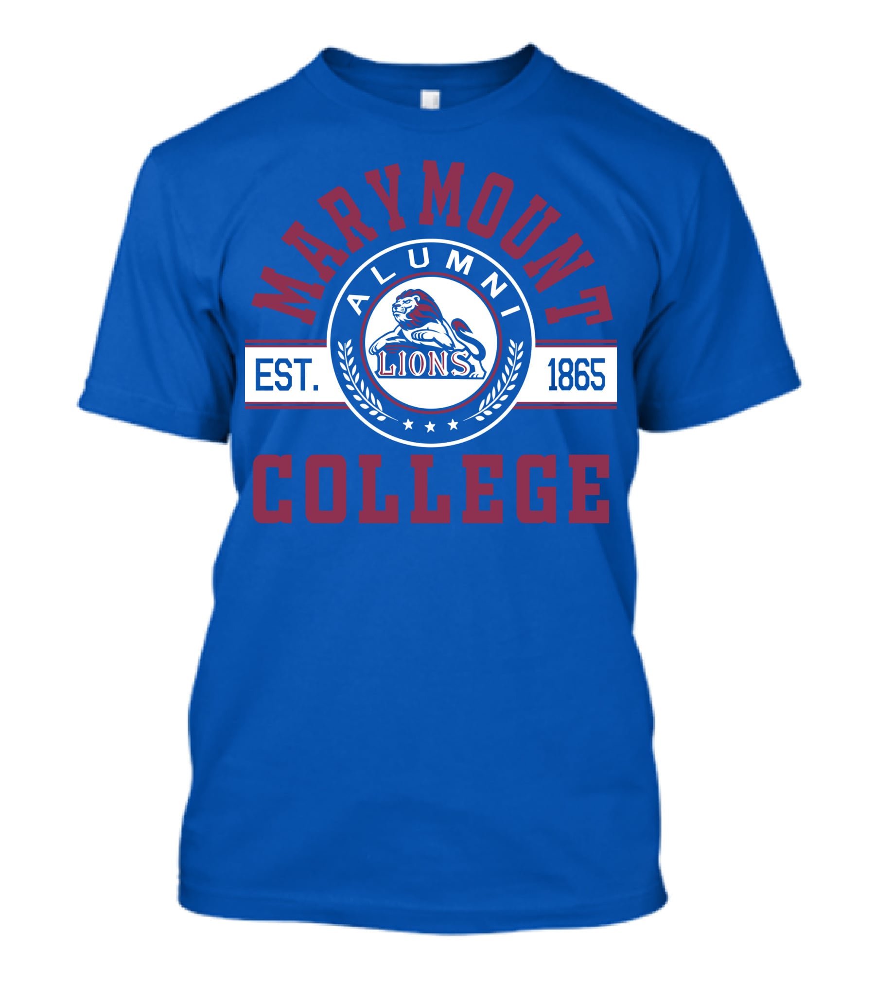 Marymount College Alumni Lions Est. 1865 T-Shirt