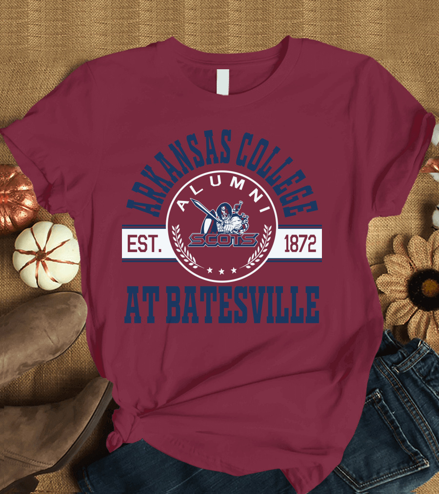 Arkansas College Alumni Scots Est. 1872 at Batesville T-Shirt