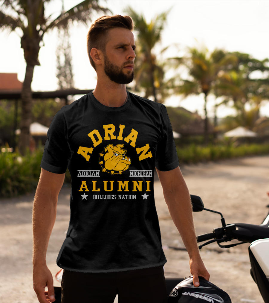 Adrian Michigan Alumni Bulldogs Nation T-Shirt
