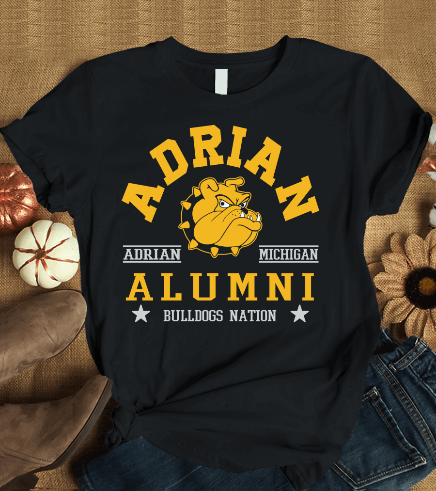 Adrian Michigan Alumni Bulldogs Nation T-Shirt
