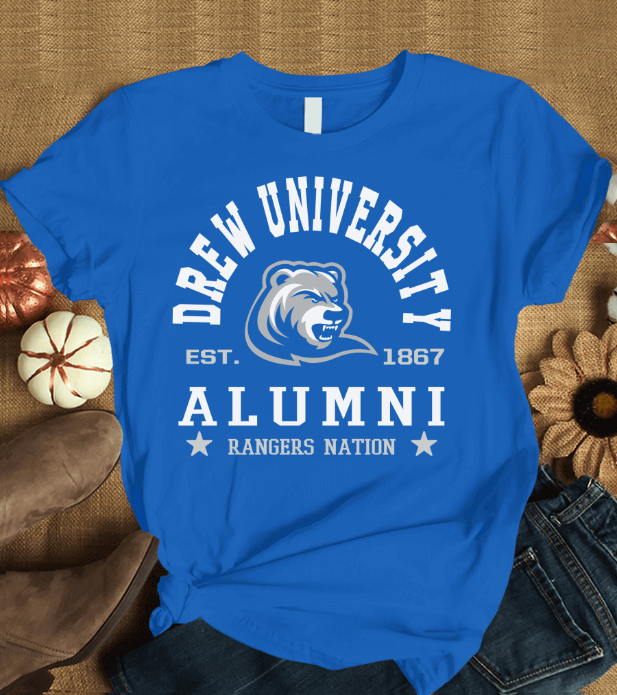 Drew University Alumni Rangers Nation Est. 1867 T-Shirt