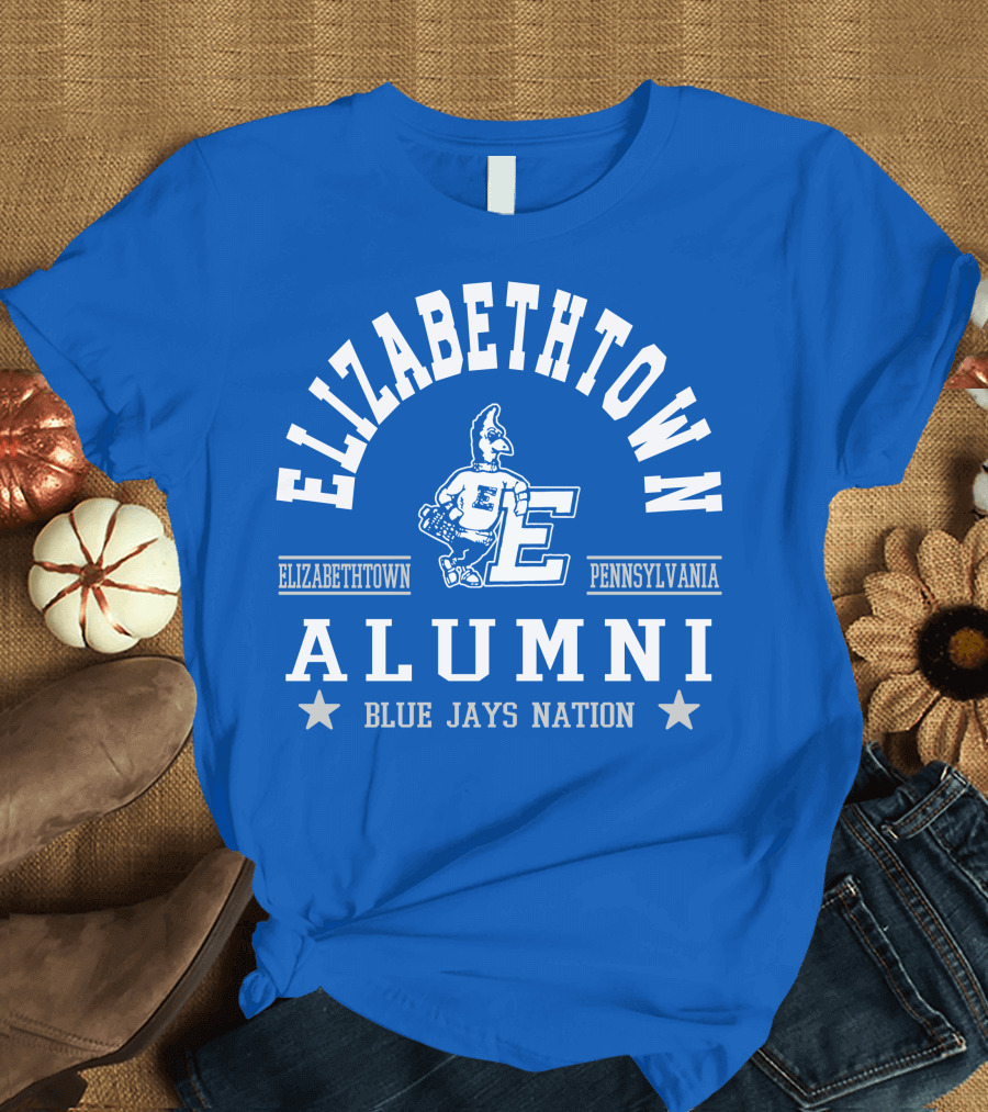 Elizabethtown Pennsylvania Alumni Blue Jays Nation T-Shirt