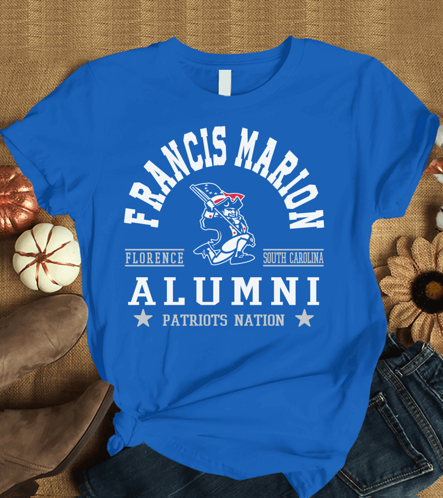 Francis Marion Alumni Patriots Nation Florence South Carolina T-Shirt