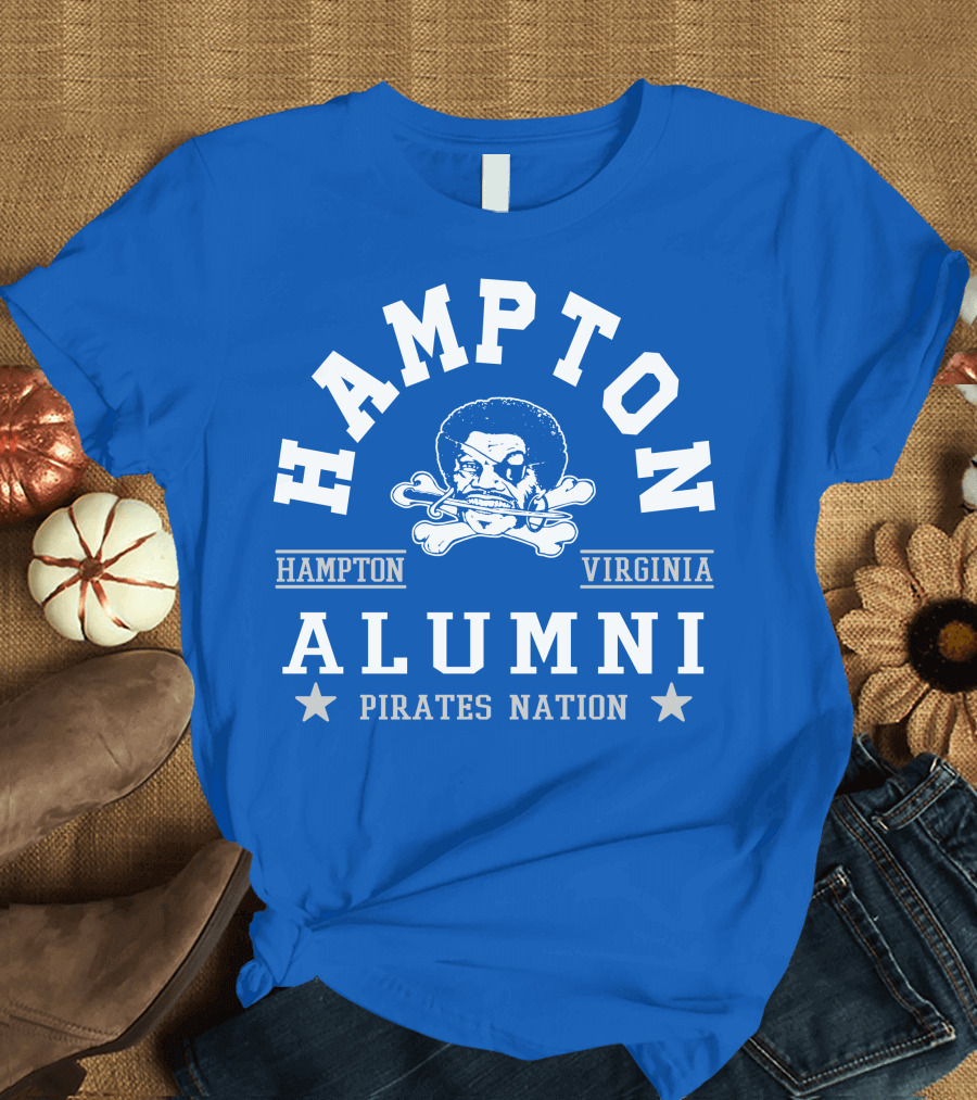 Hampton Virginia Alumni Pirates Nation T-Shirt