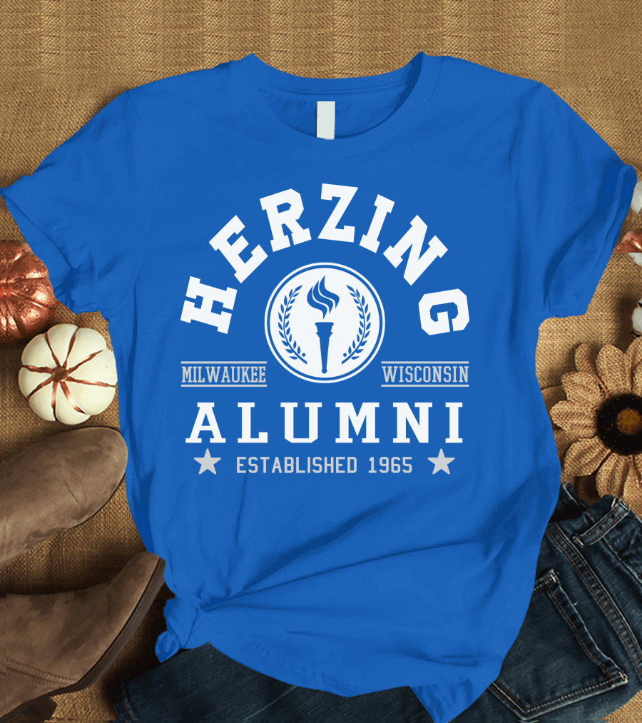 Herzing Alumni Milwaukee Wisconsin Established 1965 T-Shirt