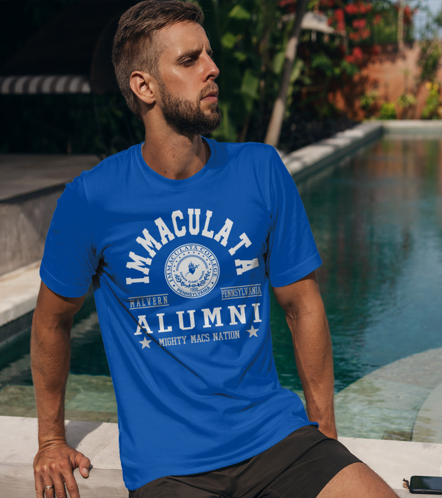 Immaculata College Alumni Mighty Macs Nation Malvern Pennsylvania T-Shirt