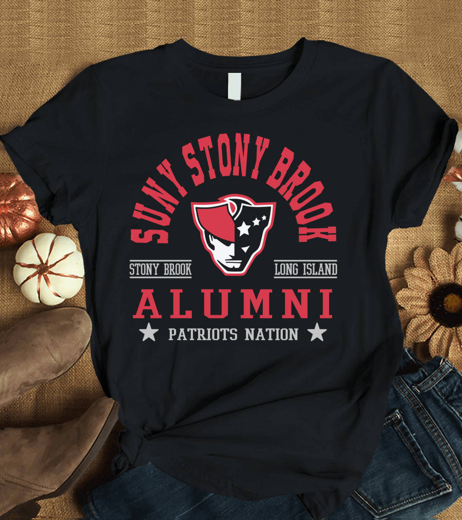 SUNY Stony Brook Alumni Patriots Nation Long Island T-Shirt