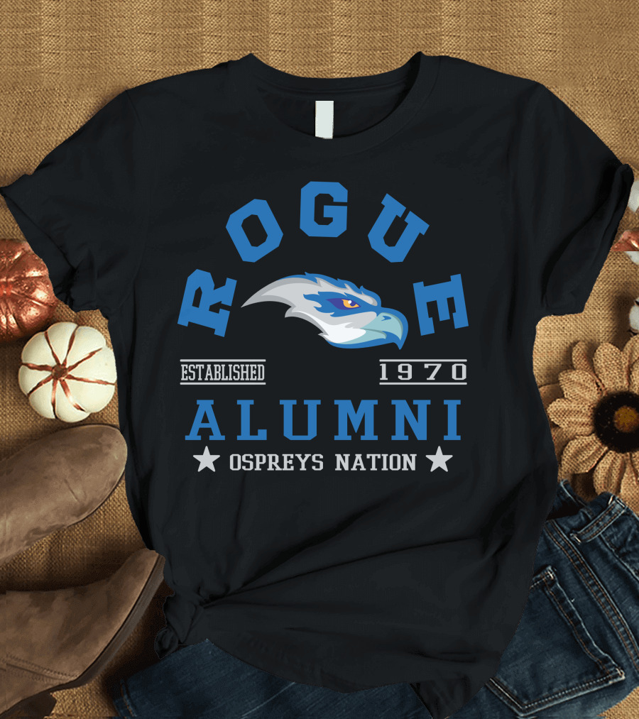 Rogue Alumni Established 1970 Ospreys Nation T-Shirt
