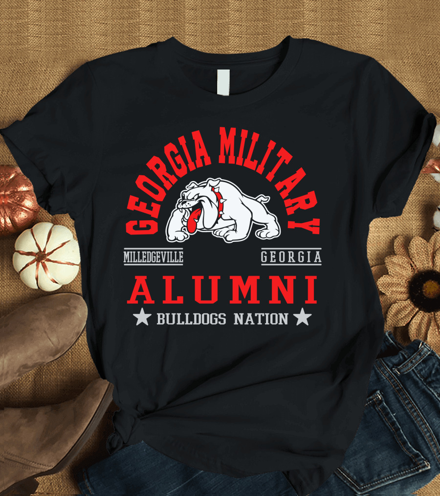 Georgia Military College Milledgeville Alumni Bulldogs Nation T-Shirt