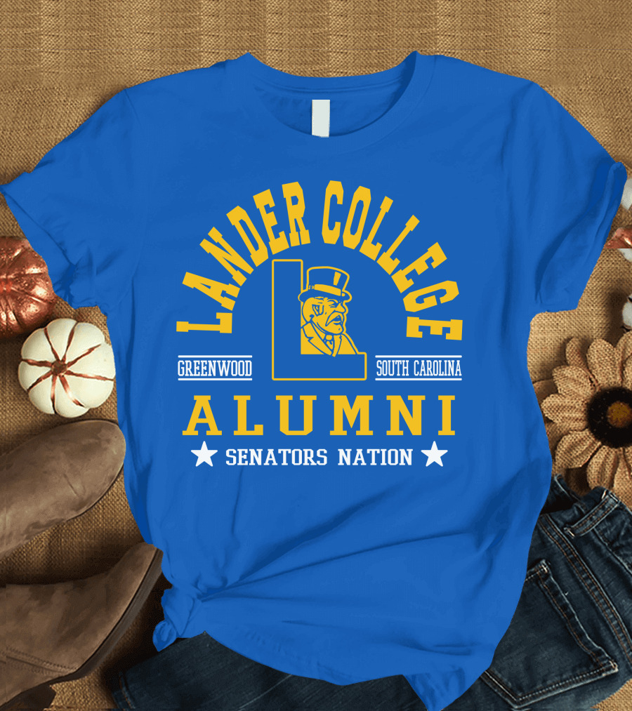 Lander College Alumni Senators Nation Greenwood South Carolina T-Shirt