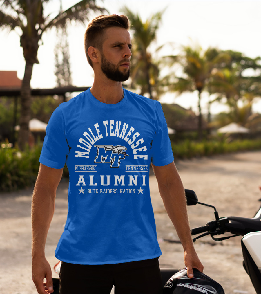 Middle Tennessee Alumni Murfreesboro Tennessee Blue Raiders Nation T-Shirt