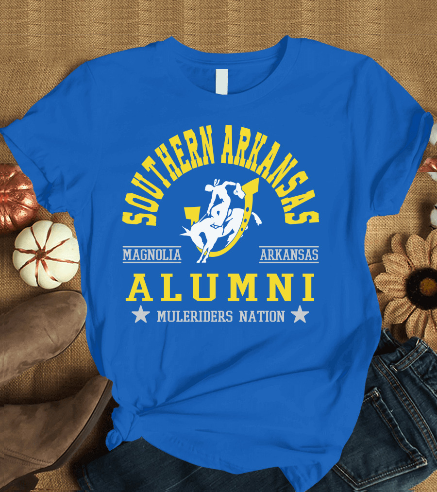 Southern Arkansas Muleriders Alumni Nation Magnolia Arkansas T-Shirt