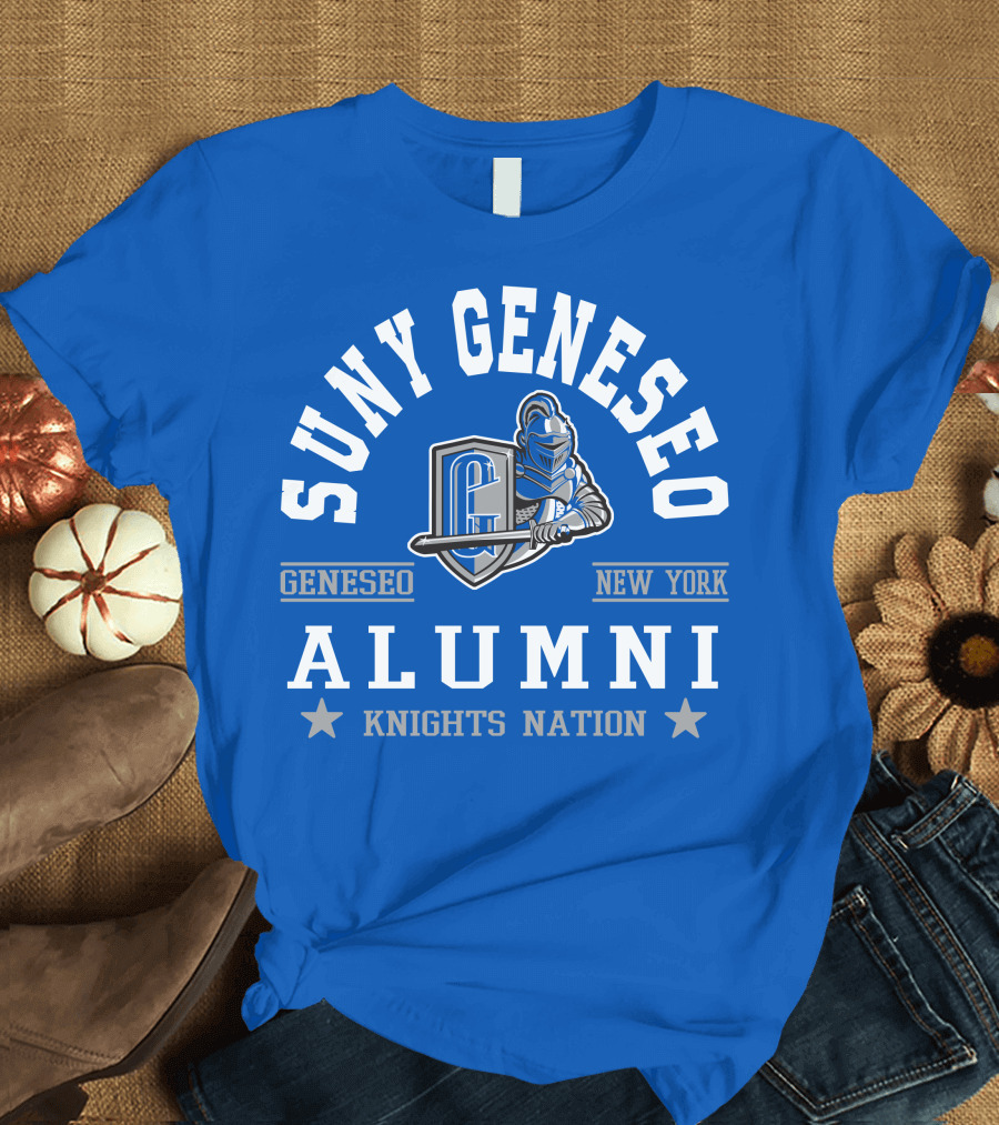 SUNY Geneseo Alumni Knights Nation New York T-Shirt