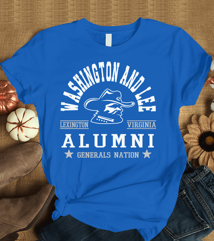 Washington and Lee University Alumni Lexington Virginia Generals Nation T-Shirt
