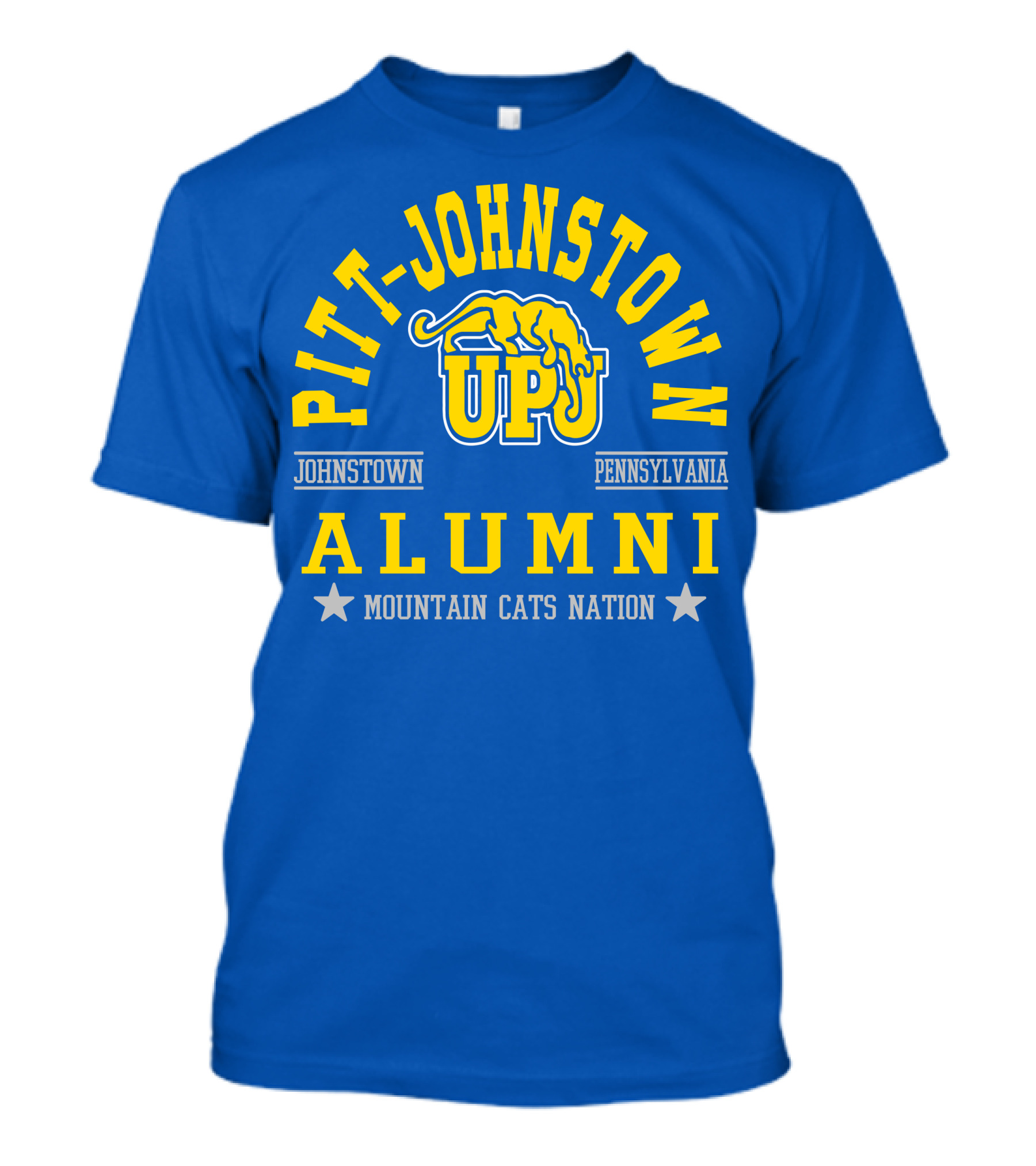 Pitt-Johnstown UPJ Alumni Mountain Cats Nation Johnstown Pennsylvania T-Shirt