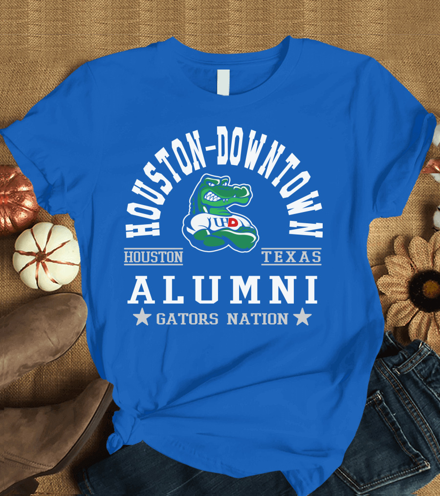 Houston-Downtown Texas Alumni Gators Nation UHD T-Shirt