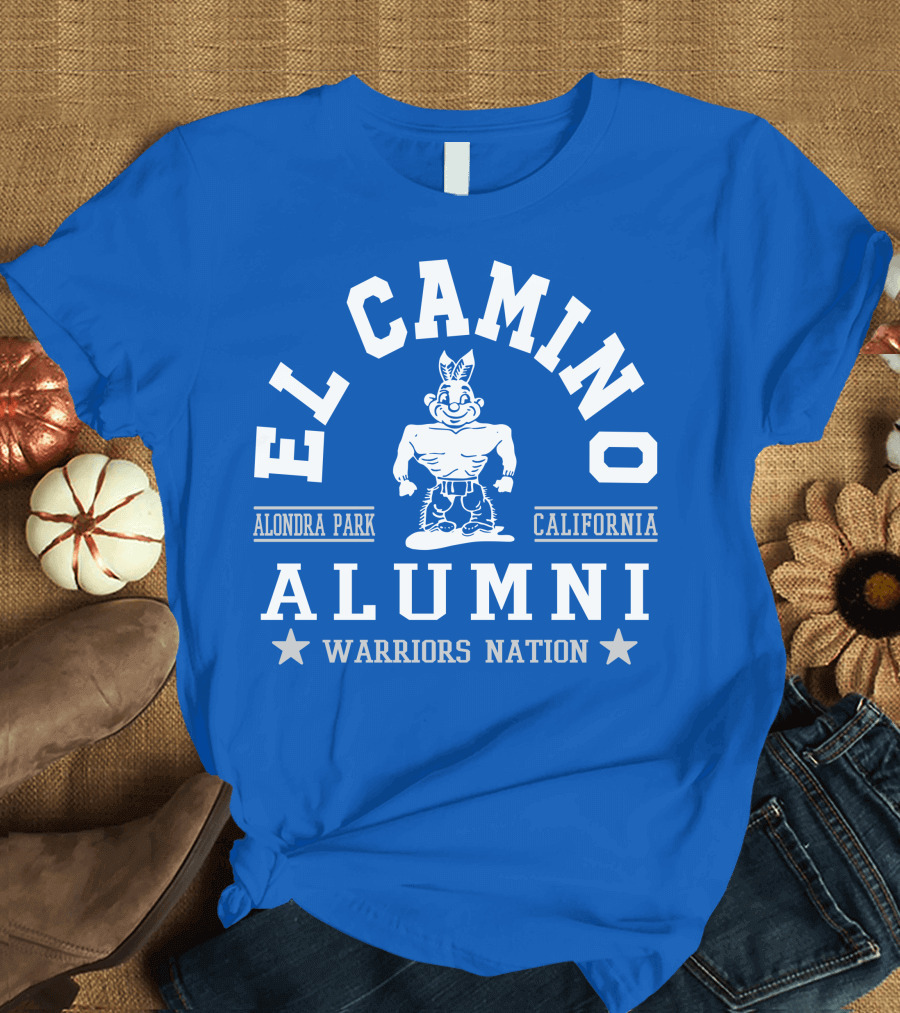 El Camino Alumni Warriors Nation Alondra Park California T-Shirt