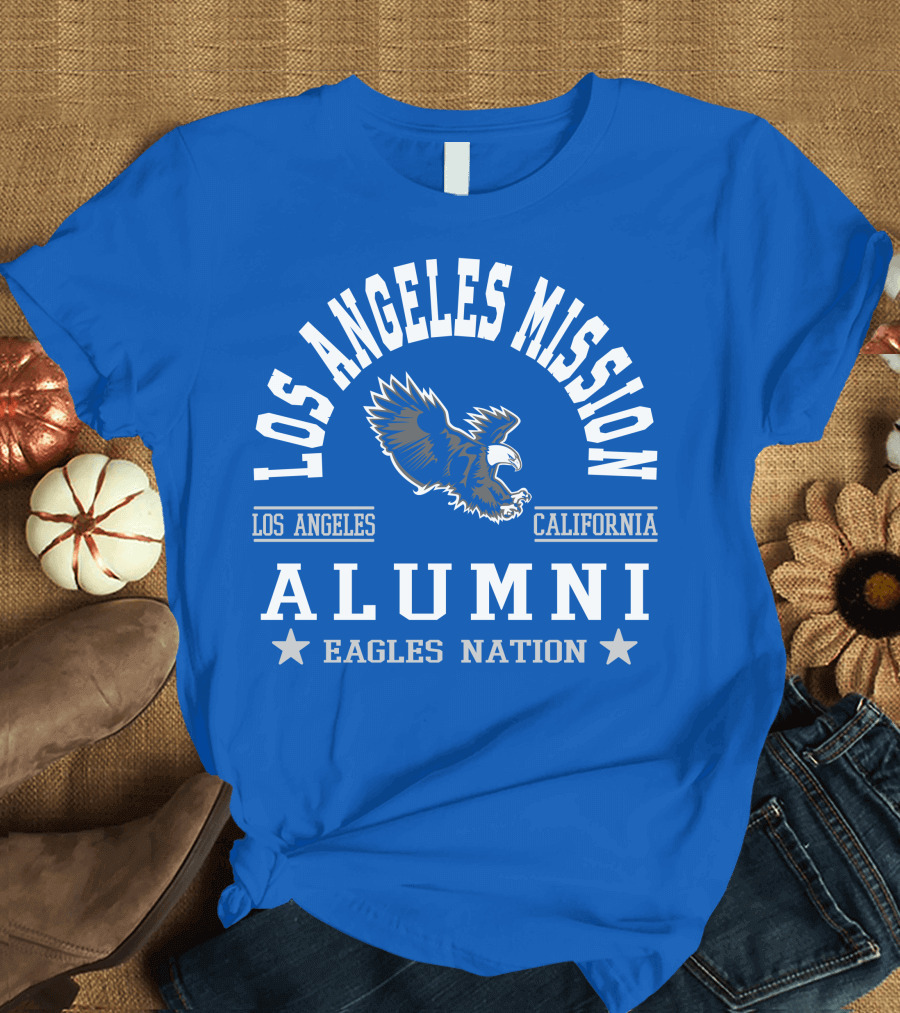 Los Angeles Mission California Alumni Eagles Nation T-Shirt