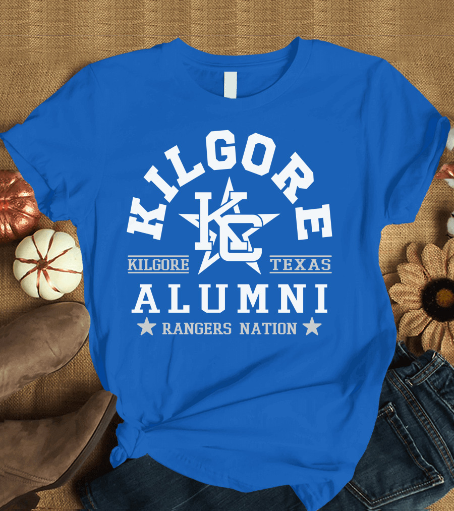 Kilgore Texas KC Alumni Rangers Nation T-Shirt