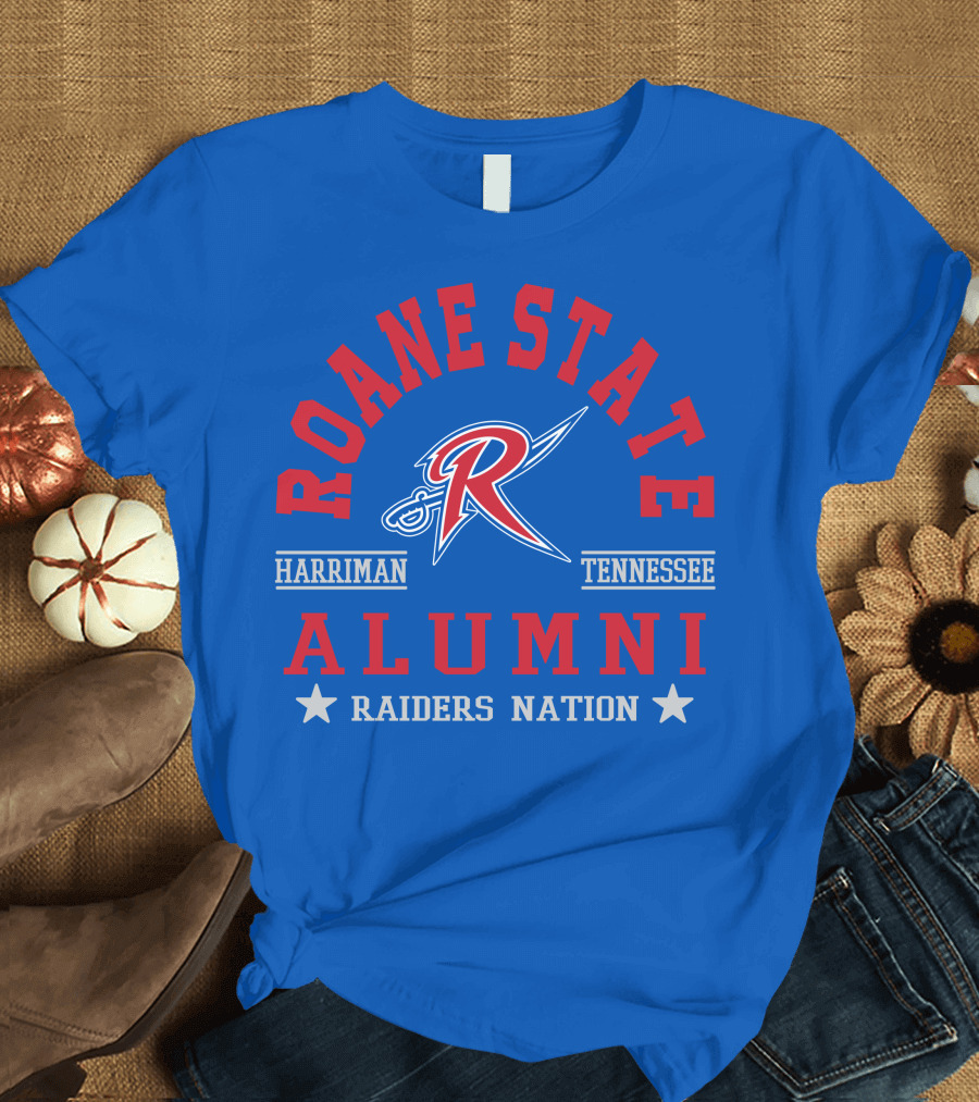 Roane State Harriman Tennessee Alumni Raiders Nation T-Shirt