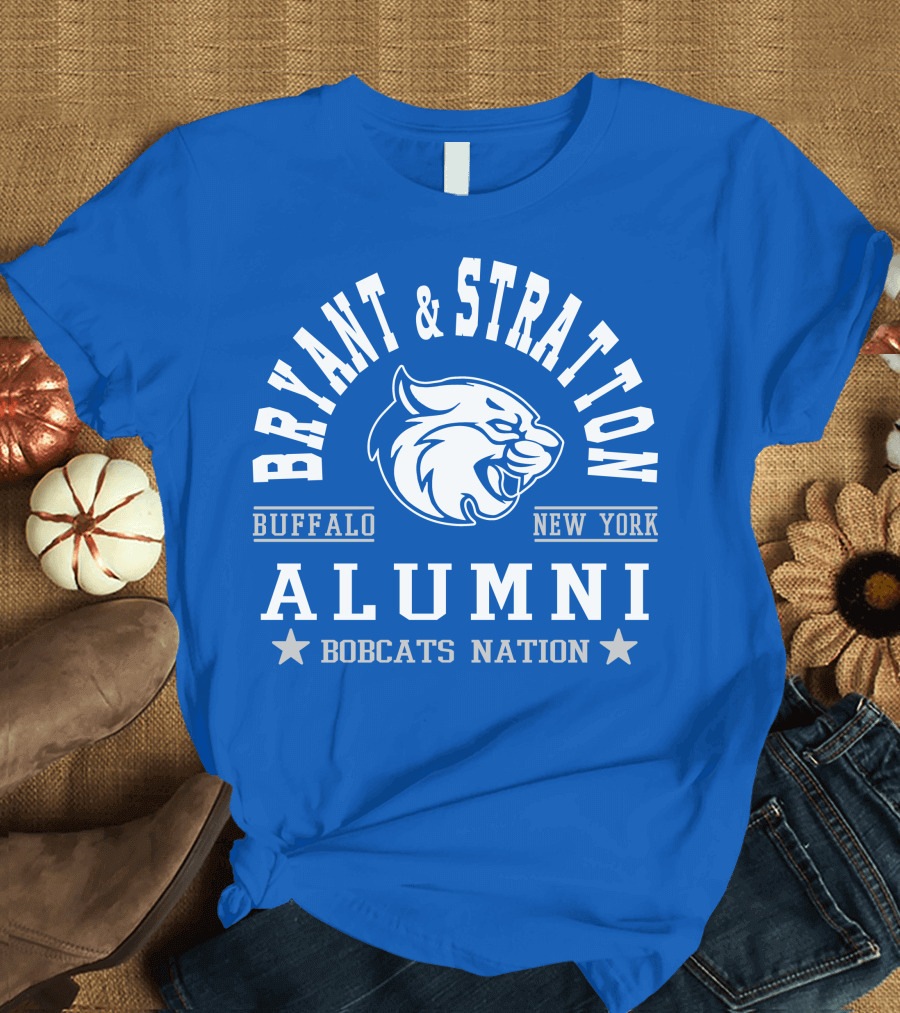 Bryant and Stratton Buffalo New York Alumni Bobcats Nation T-Shirt