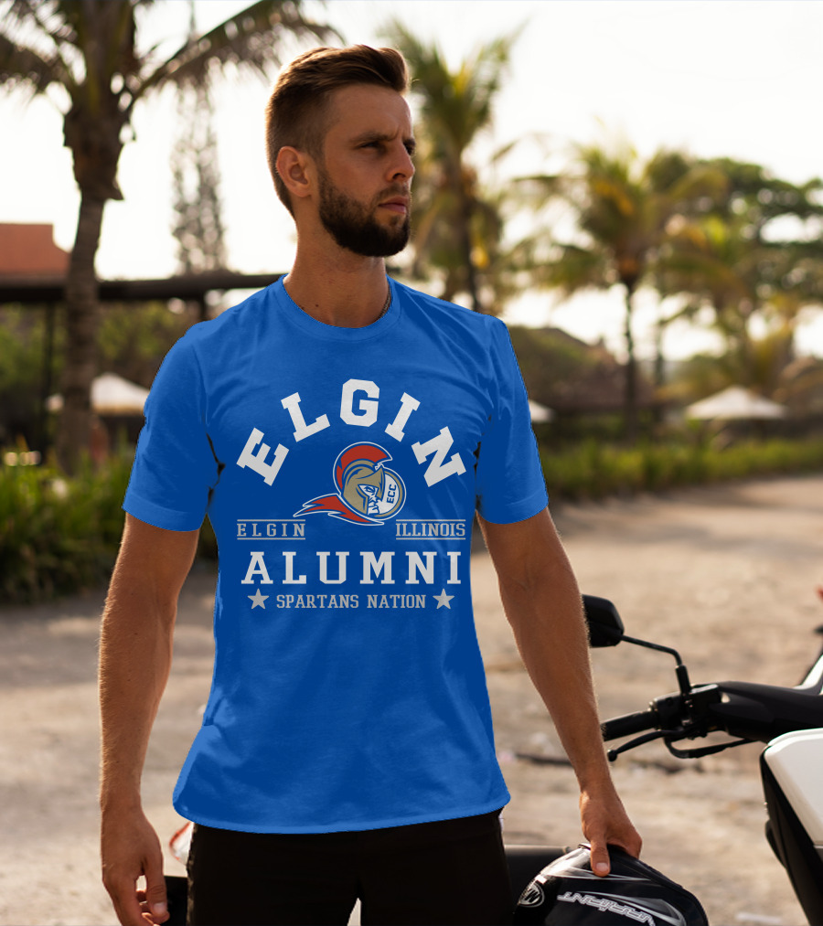 Elgin Illinois ECC Spartans Alumni Nation T-Shirt