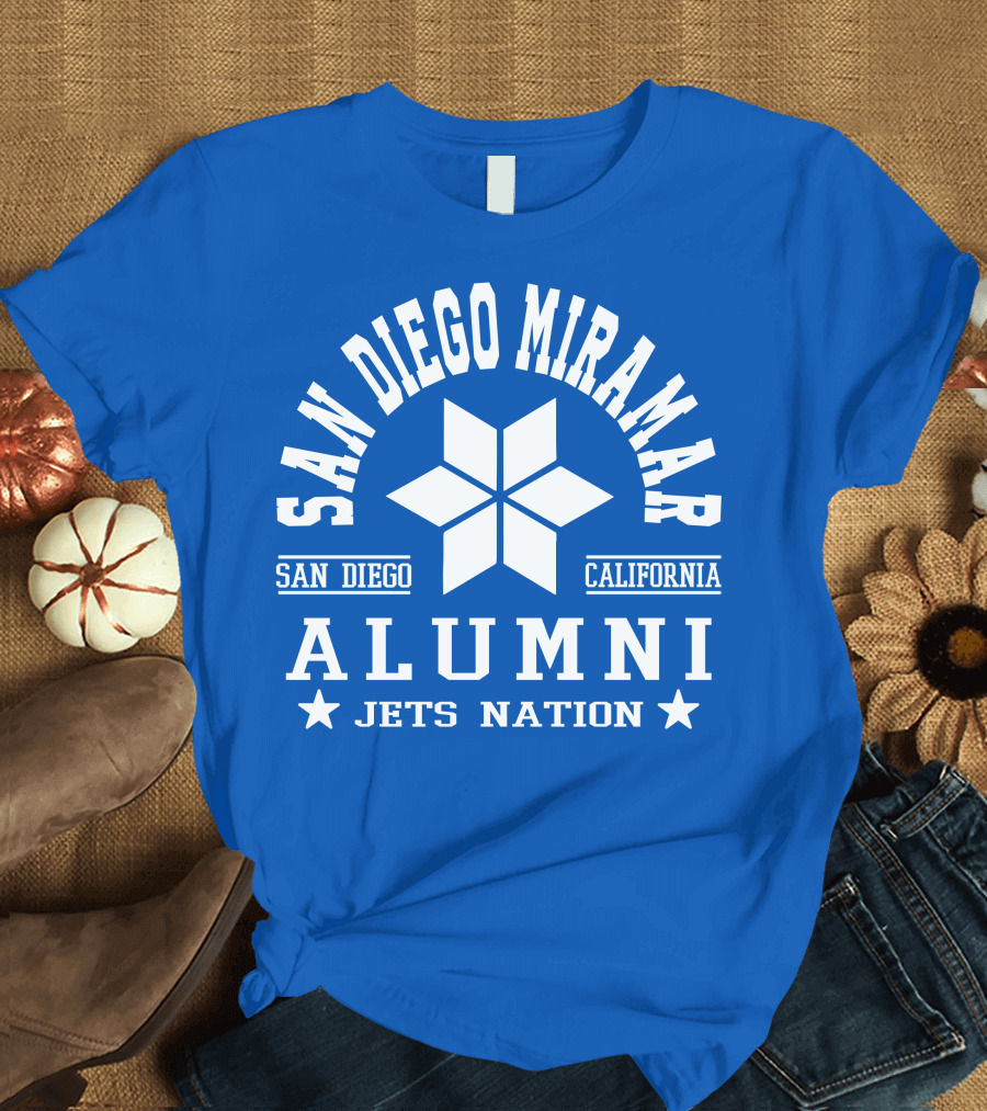 San Diego Miramar California Alumni Jets Nation T-Shirt