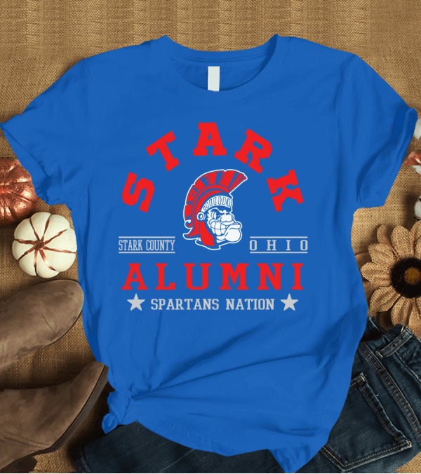 T-Shirt: Stark County Ohio Alumni Spartans Nation T-Shirt Stark County Ohio Alumni Spartans Nation T-Shirt