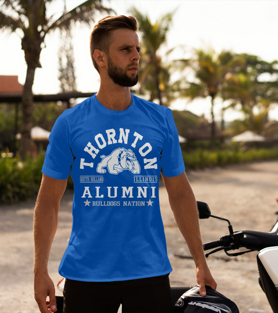 Thornton Alumni Bulldogs Nation South Holland Illinois T-Shirt